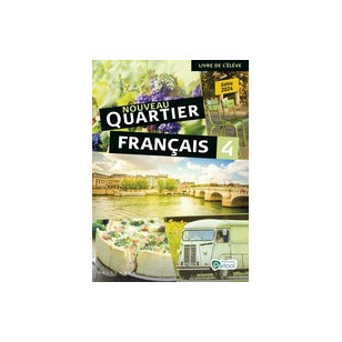 Nouveau Quartier français 4 Livre de l'élève (editie 2024) (incl. Le mag' en Pelckmans Portaal)